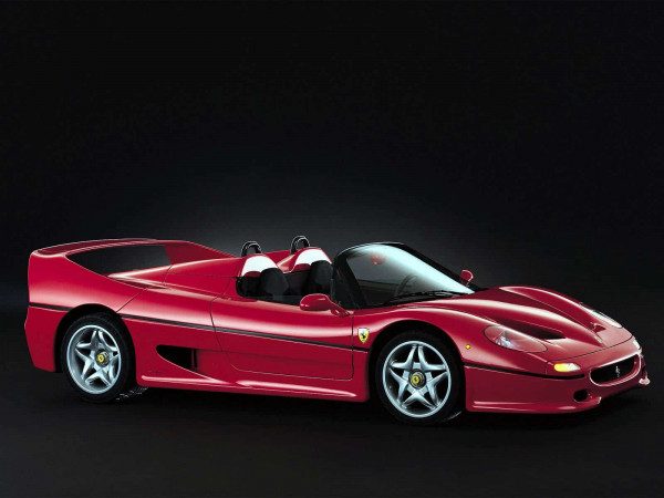 Ferrari F50 supercar roadster 1995-1997