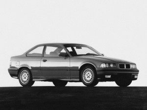 BMW Série 3 E36 coupé - version US