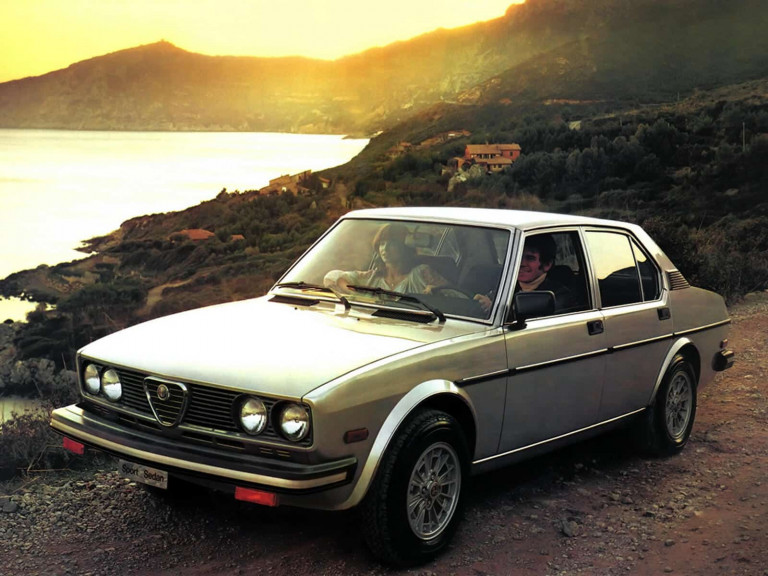 Alfa Romeo Sport Sedan 1979 - Alfa Romeo Alfetta 1979 version US