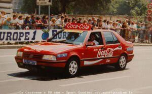 Fiat Croma Tour de France - photo : P. Orsini http://cyclingmodel.over-blog.com/