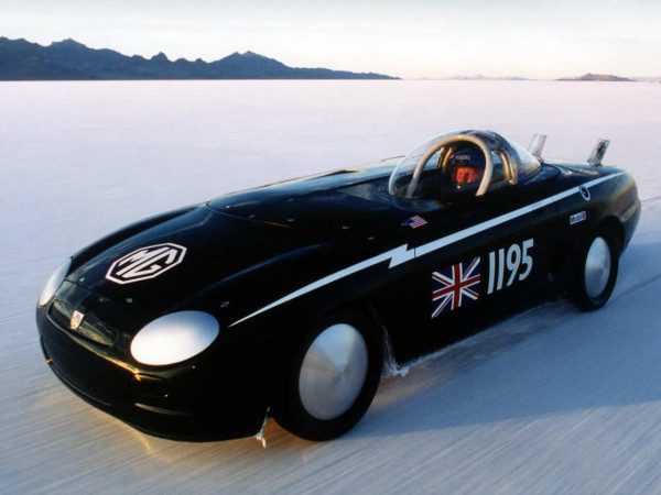 MG EXF de record 1997 - lac Bonneville Utah