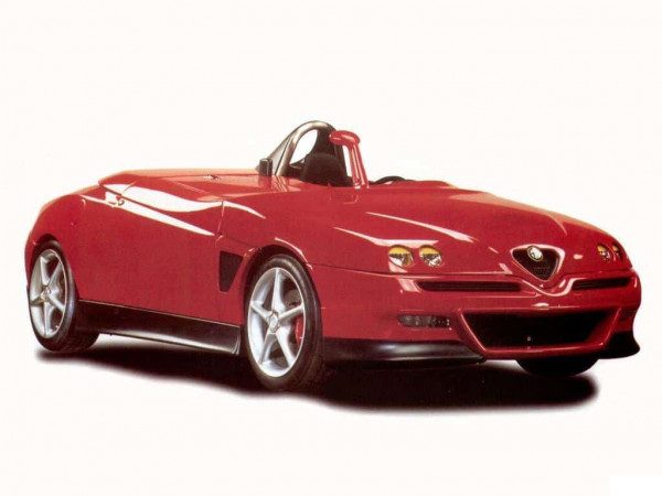 Alfa Romeo Spider Monoposto concept by Zagato 1998