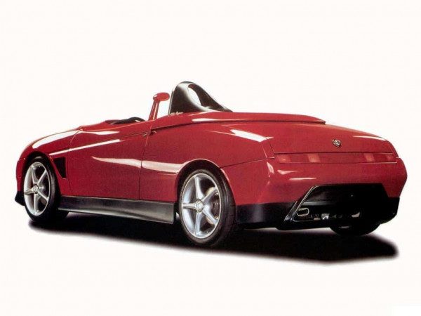 Alfa Romeo Spider Monoposto concept by Zagato 1998 - vue arrière - photo Zagato