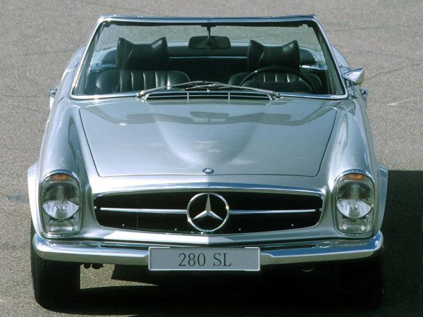 Mercedes-Benz 280 SL (W 113) 1968-1971 décapotée - photo Mercedes-Benz