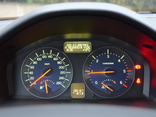 Volvo C30 R-Design 2008 tableau de bord