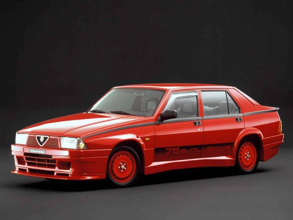 Alfa 75 Turbo Evoluzione 1987 - photo Alfa Romeo