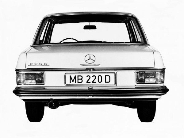 Mercedes W115 vue AR 1968-1973 Strich Act 220D