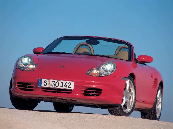 Porsche Boxster 2003-2004 vue avant - photo Porsche