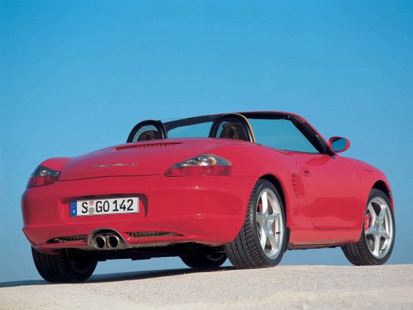 Porsche Boxster S 2003-2004 vue arrière