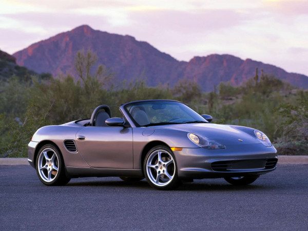 Porsche Boxster 2003-2004 version US vue avant