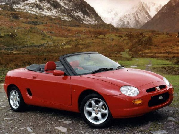 MGF 1995-1999 vue avant - photo MG