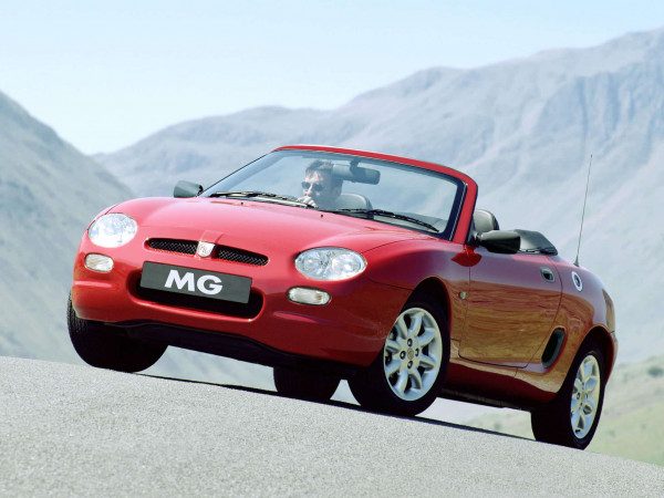 MGF 1999-2002 vue avant - photo MG