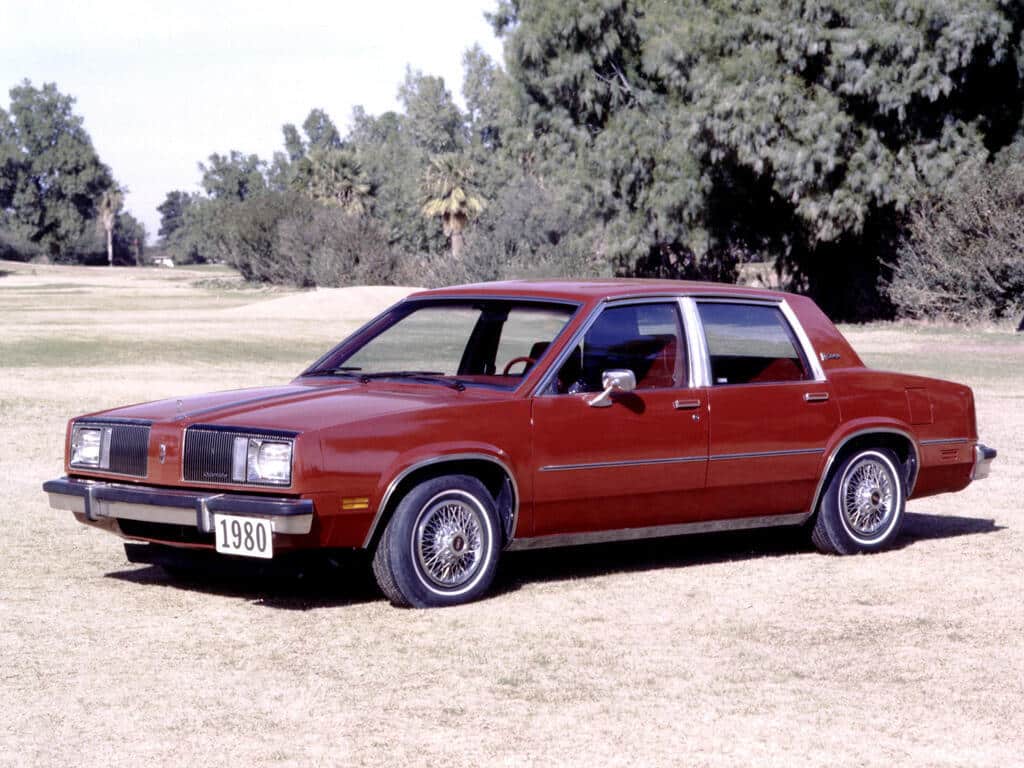 Oldsmobile Omega 4 doors sedan 1980