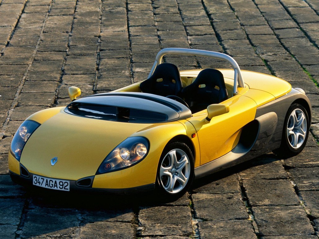 Renault Sport Spider vue avant - photo Renault