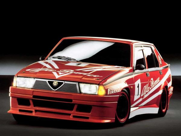 Alfa 75 Turbo Supertourisme 1987 compétition sport automobile