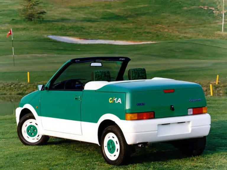 Fiat Cinquecento cabriolet Stola 1992 - photo Fiat