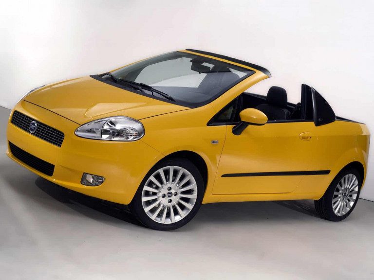 Bâche De Protection Pour Fiat Punto Cabriolet 1993-1999 - Tissu Oxford, Fermeture Éclair Latérale
