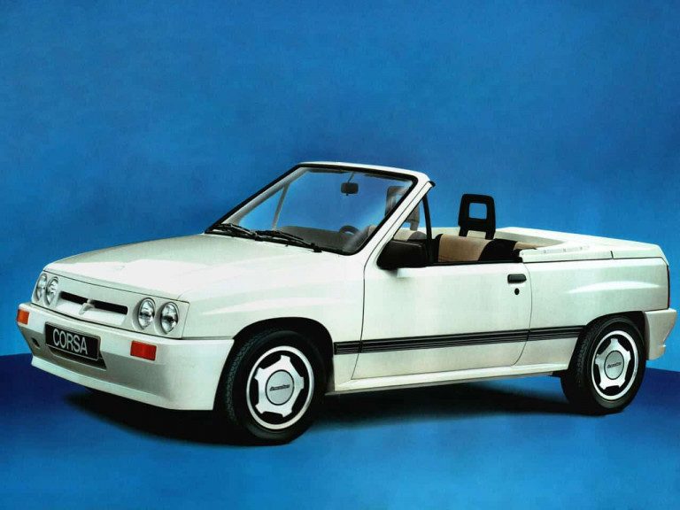 Opel Corsa cabriolet Irmscher 1984 - photo Irmscher