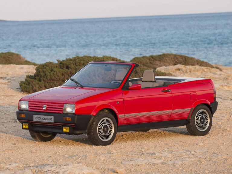 Seat Ibiza cabriolet prototype 1989 - photo Seat