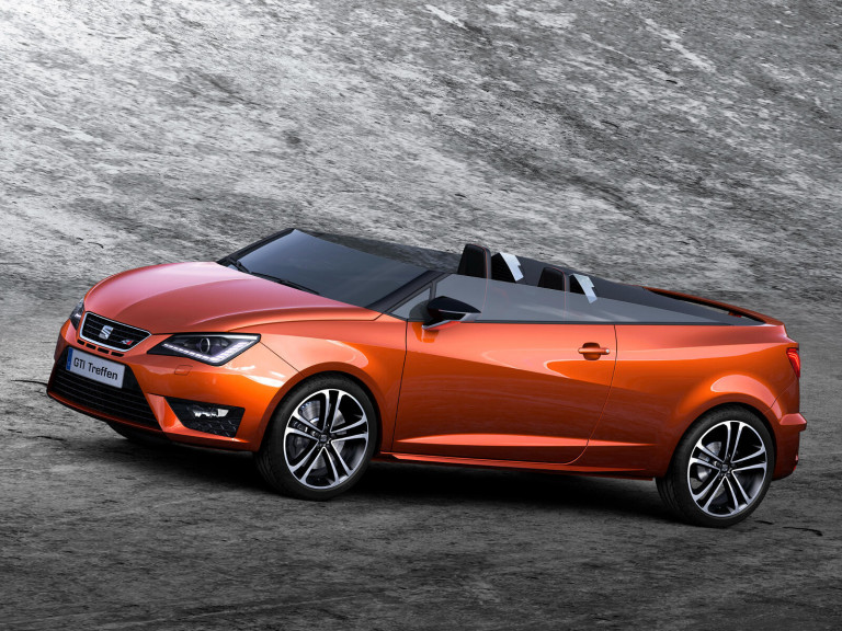 Seat Ibiza Cupster vue AV 2014 - photo Seat