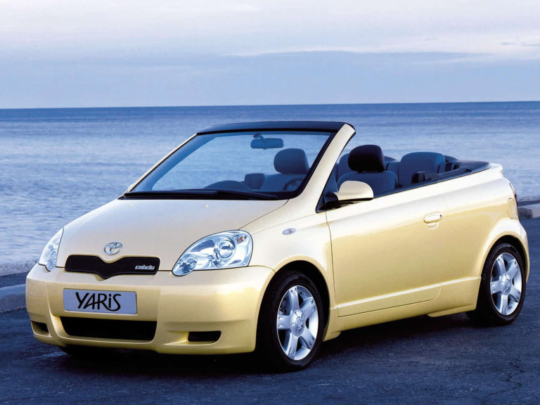 Toyota Yaris cabriolet concept 2000 - photo Toyota