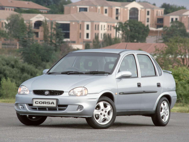 Opel Corsa Classic vue AV 1998-2002 - photo GM South Africa