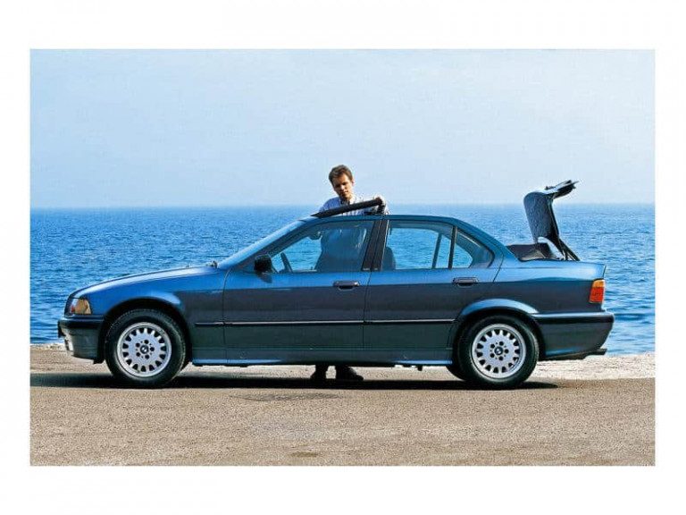 BMW Série 3 E36 Top Cabriolet Baur profil 1991-1996