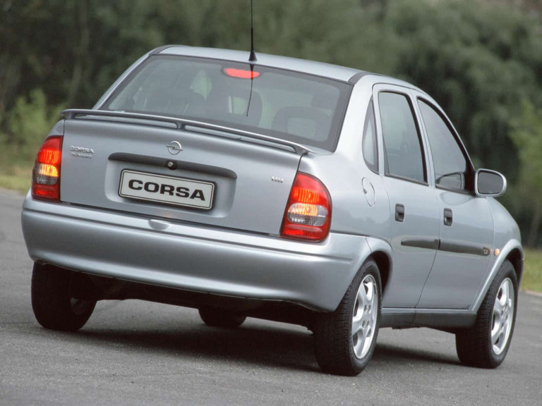 Opel Corsa Classic vue AR 1998-2002 - photo GM South Africa