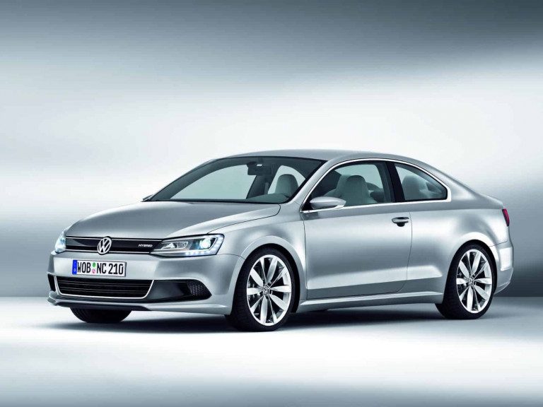 Volkswagen New Compact Coupe concept vue AV 2010 - photo Volkswagen