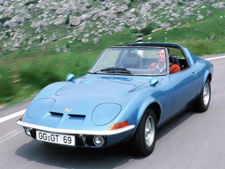 Opel Aero GT vue AV 1969 - photo Opel