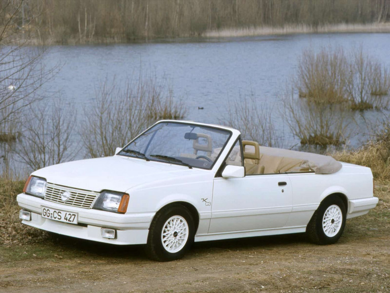 Opel Ascona cabriolet Keinath vue AV 1983-1988 - photo Keinath