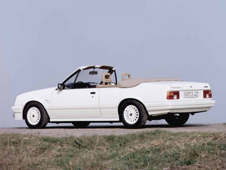 Opel Ascona cabriolet Keinath vue AR 1983-1988 - photo Keinath