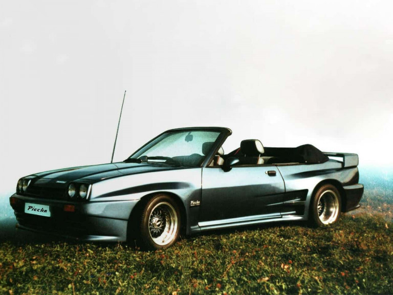 Opel Manta cabrio Piecha vue AV avec kit carrosserie 1987 - photo Piecha