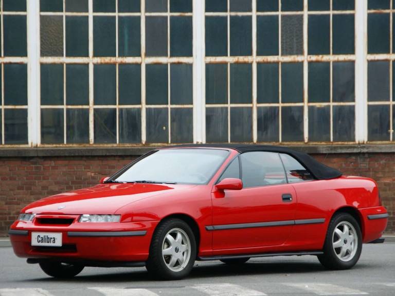 Opel Calibra convertible prototype 1992 - photo Opel