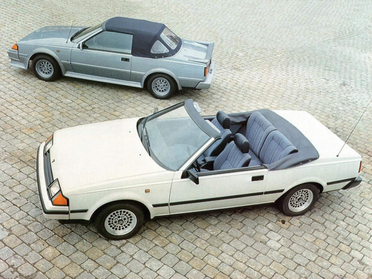 Toyota Celica cabriolet Schwan 1984 - photo : auteur inconnu