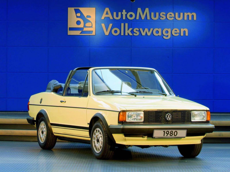 Volkswagen Jetta cabriolet Karmann 1980 - photo Musée Volkswagen