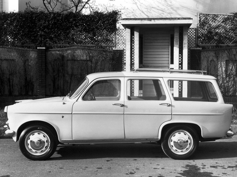Alfa Romeo Giulietta Promiscua Colli 1957-1959 - photo : auteur inconnu