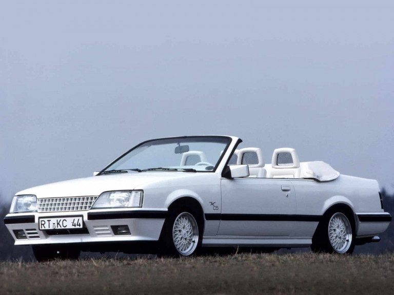 Opel Monza cabriolet Keinath vue AV 1984-1986 - photo Keinath