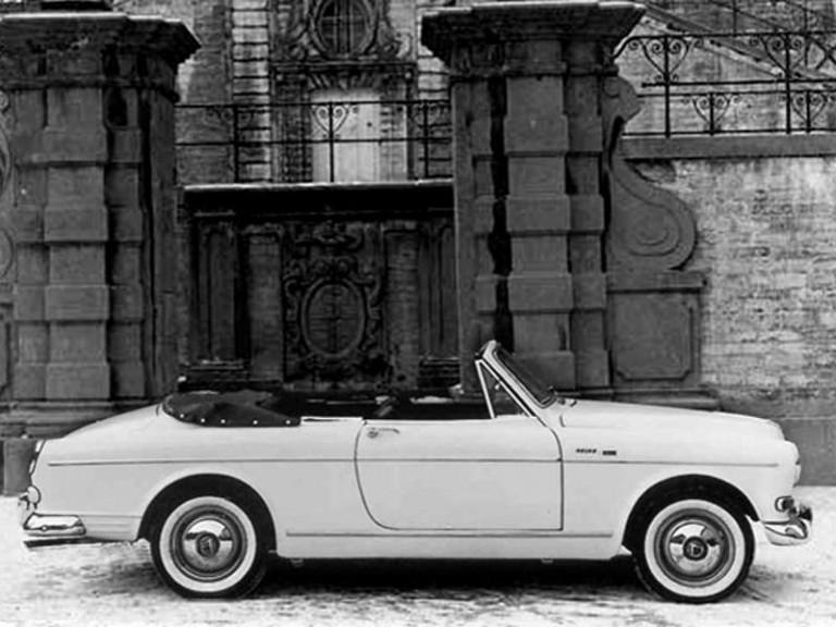 Volvo 122S Amazon cabriolet Jacques Coune 1963 - photo : auteur inconnu