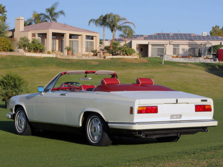 Rolls Royce Camargue convertible NM Coachworks vue AR 1987
