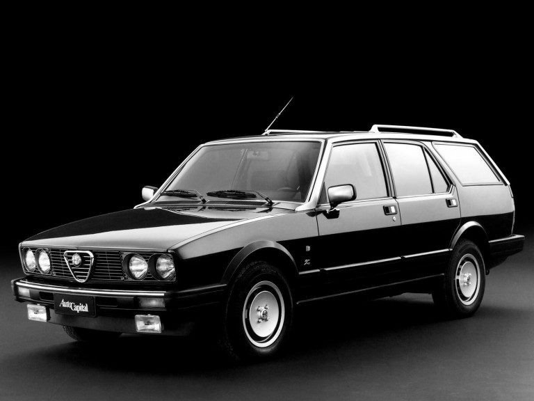Alfa Romeo Alfetta break Zagato 1984 - photo : auteur inconnu