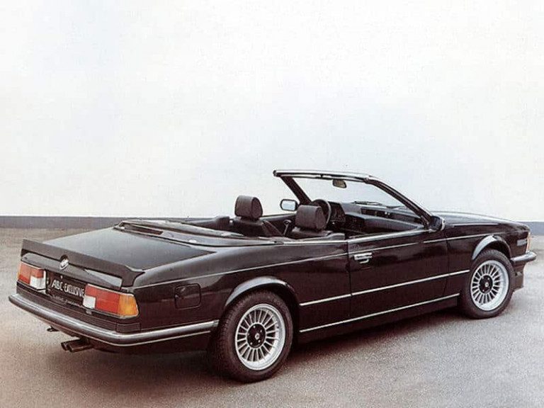 BMW Série 6 cabriolet ABC Exclusive 1985 - photo : auteur inconnu