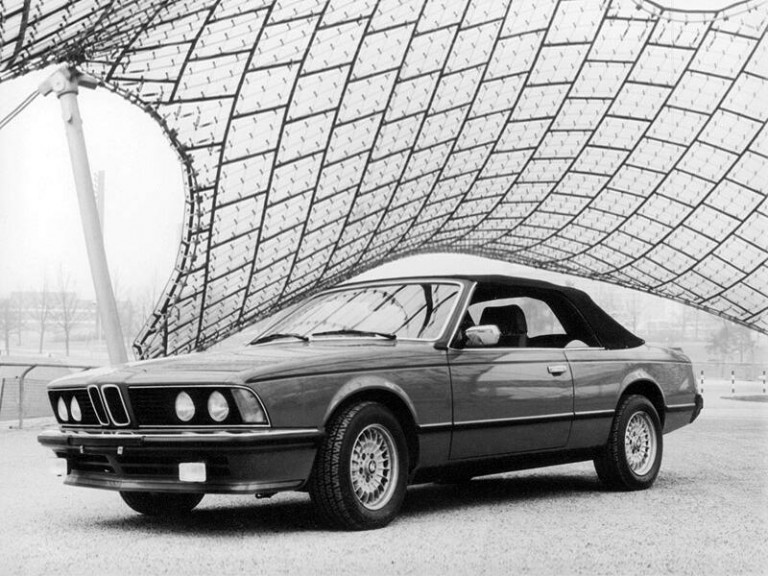 BMW Série 6 cabriolet Schulz 1984 - photo : auteur inconnu