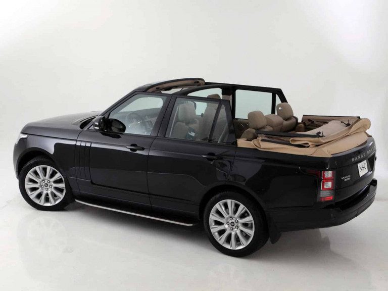 Range Rover convertible NCE vue AR 2013 - photo NCE