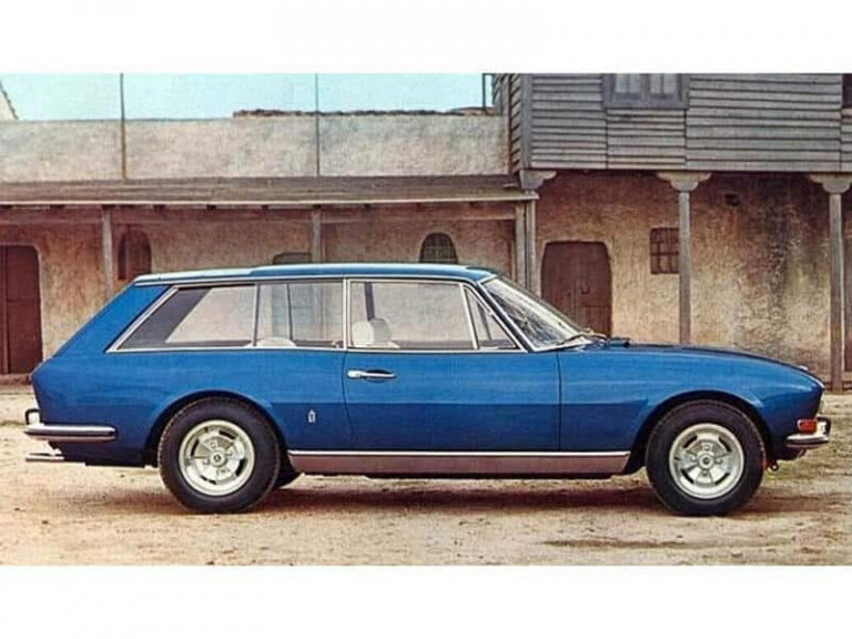 Peugeot 504 Riviera profil 1971 - photo Pininfarina