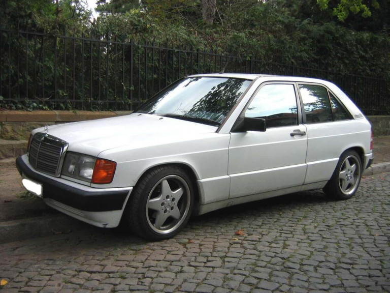 Mercedes 190E City Schulz vue AV 1990 - photo : auteur inconnu