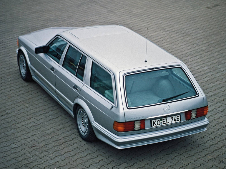 Mercedes-Benz 500SET W126 Zender vue AR 1983 - photo Zender