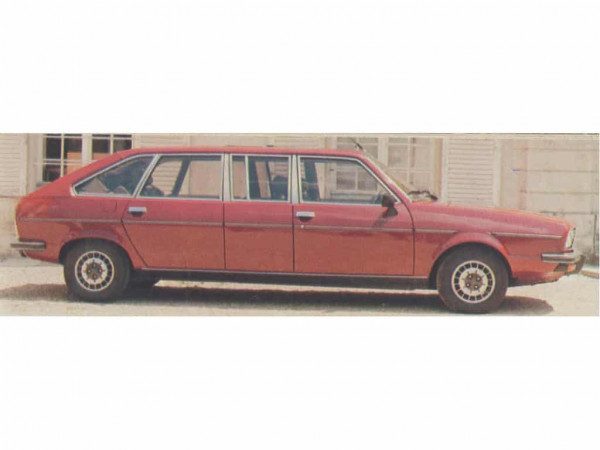 Renault 20 Limousine Lebrun 1984 - photo : auteur inconnu