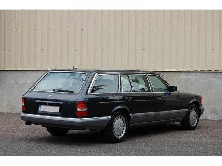 Mercedes-Benz Classe S W126 break vue AR - photo : auteur inconnu