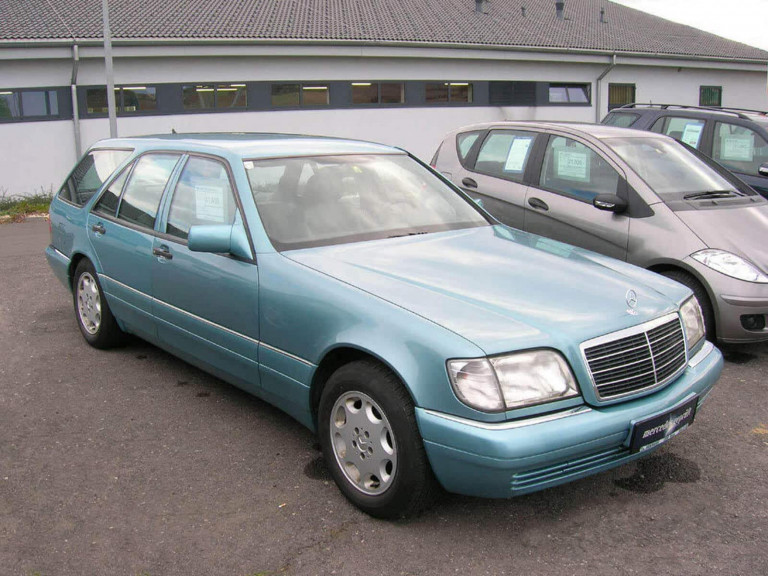 Mercedes-Benz Classe S W140 break vue AV 1994 - photo : auteur inconnu